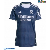 Camisa de Futebol Real Madrid Jude Bellingham #5 Equipamento Secundário Mulheres 2025-26 Manga Curta